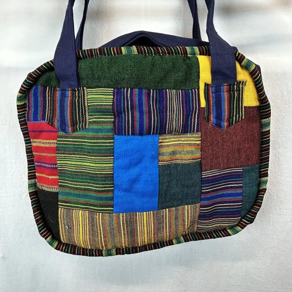 Guatemala Patchwork Hobo Style Purse Bag‎ Handmade 13